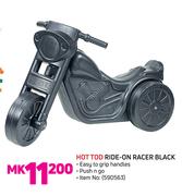 Hot Tod Ride On Racer Black