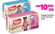 Huggies Gold Boy Or Girl Assorted Sizes-Each