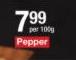 Homeburger Patties Pepper-100g