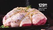 Steakhouse Classic Leg Of Lamb(Bone-In)-Per kg