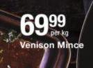 Bushveld Pride Venison Mince-Per Kg