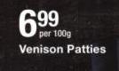 Bushveld Pride Venison Patties-Per 100g