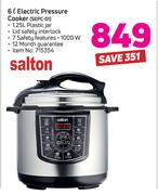 Salton 6Ltr Electric Pressure Cooker SPEC-01