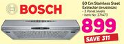 Bosch 60cm Stainless Steel Extractor DHU635GZA