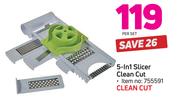 Clean Cut 5 In 1 Slicer Clean Cut-Per Set
