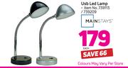 Mainstays USB LED Lamp-Each