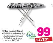 The Laundry House 92cm Ironing Board