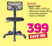 Duncan Typist Chair