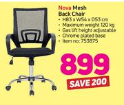 Nova Mesh Back Chair