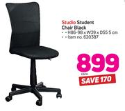 Studio Student Chair Black