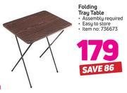 Folding Tray Table