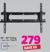 Mainstays 36"-50" Tilting