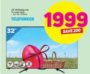 Telefunken 32" HD Ready LED TV TLEDD-32HD