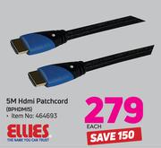 Ellies 5M HDMI Patchcord BPHDMI5-Each