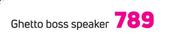 Ghetto Boss Speaker