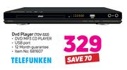 Telefunken DVD Player TDV-322