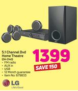 LG 5.1 Channel DVD Home Theatre DH-3140