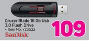 Sandisk Cruzer Blade 16GB USB 3.0 Flash Drive
