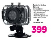 Volkano Excite HD Action Camera VK-100000-BK