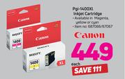 Canon Pgi-1400XL Inkjet Cartridge-Each