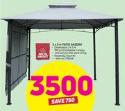 Out & About 3 x 3m Patio Gazebo