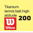Wilson Titanium Tennis Ball High Altitude