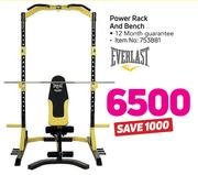 Everlast Power Rack And Bench