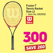 Wilson Fusion T Tennis Racket Size L2-Each