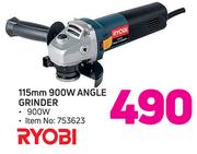 Ryobi 115mm 900W Angle Grinder