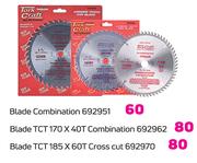 Tork Craft Blade Tct 185 X 60T Cross Cut