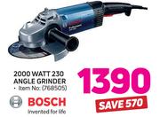 Bosch 2000 Watt 230 Angle Grinder