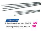 Tradeweld 2.5mm Welding Rods-1kg