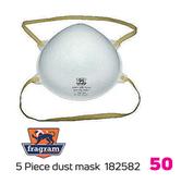 Fragram 5-Piece Dust Mask