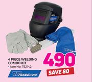 Tradeweld 4-Piece Welding Combo Kit