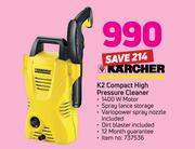 Karcher K2 Compact High Pressure Cleaner