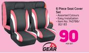 1st Gear 6-Piece Seat Cover Set-Per Set