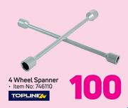 Topline 4 Wheel Spanner