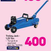Topline Trolley Jack-1.25 Ton