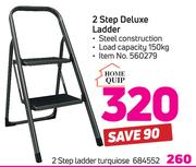 Home Quip 2 Step Deluxe Ladder