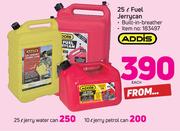 Addis Fuel Jerrycan-25Ltr Each