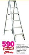 Gravity 6 Step Ladder