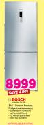 Bosch 346Ltr Bottom Freezer Fridge Inox KGN46AL11Z