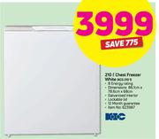 KIC 210Ltr Chest Freezer White KCG 210 1