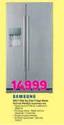 Samsung 660Ltr Side By Side Fridge With Water And Ice Dispenser Metallic RSA1DHMG1 XFA