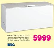 KIC 553Ltr Chest Freezer White KCG 5701