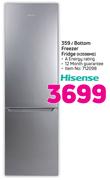 Hisense 359Ltr Bottom Freezer Fridge H359BME