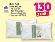 Always Home Quilt Ball Fiber Pillow-For 2