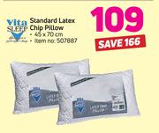Vita Sleep Standard Latex Chip Pillow-45 x 70cm