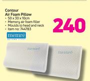 Memre Contour Air Foam Pillow-50 x 30 x 10cm