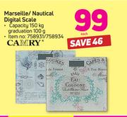 Camry Marseille/Nautical Digital Scale-Each
